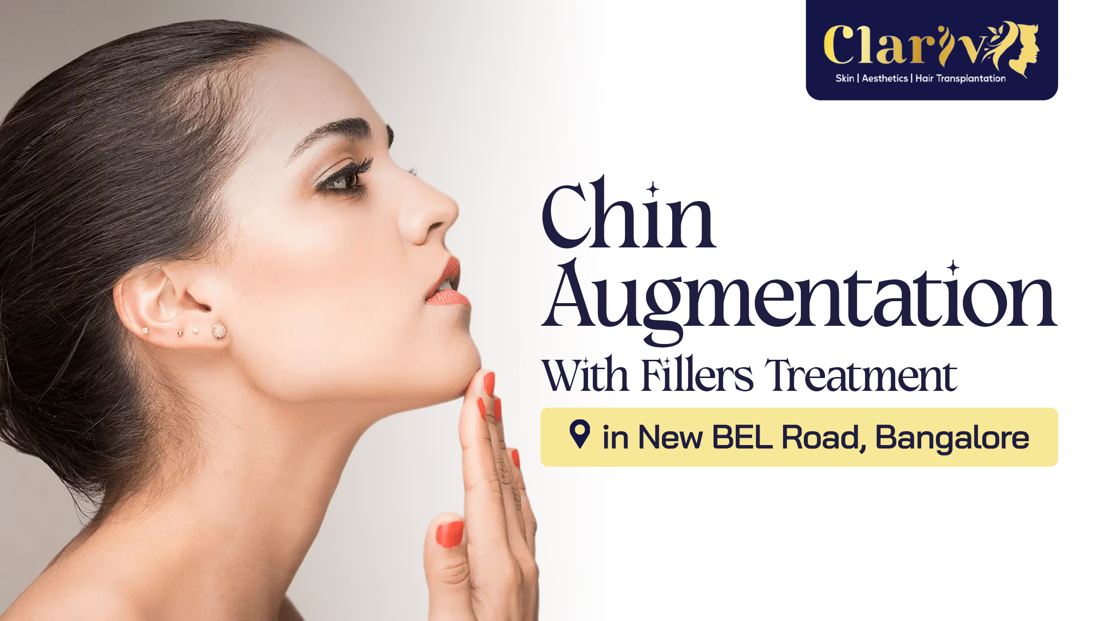 Chin Augmentation With Fillers in New BEL Road, Bangalore